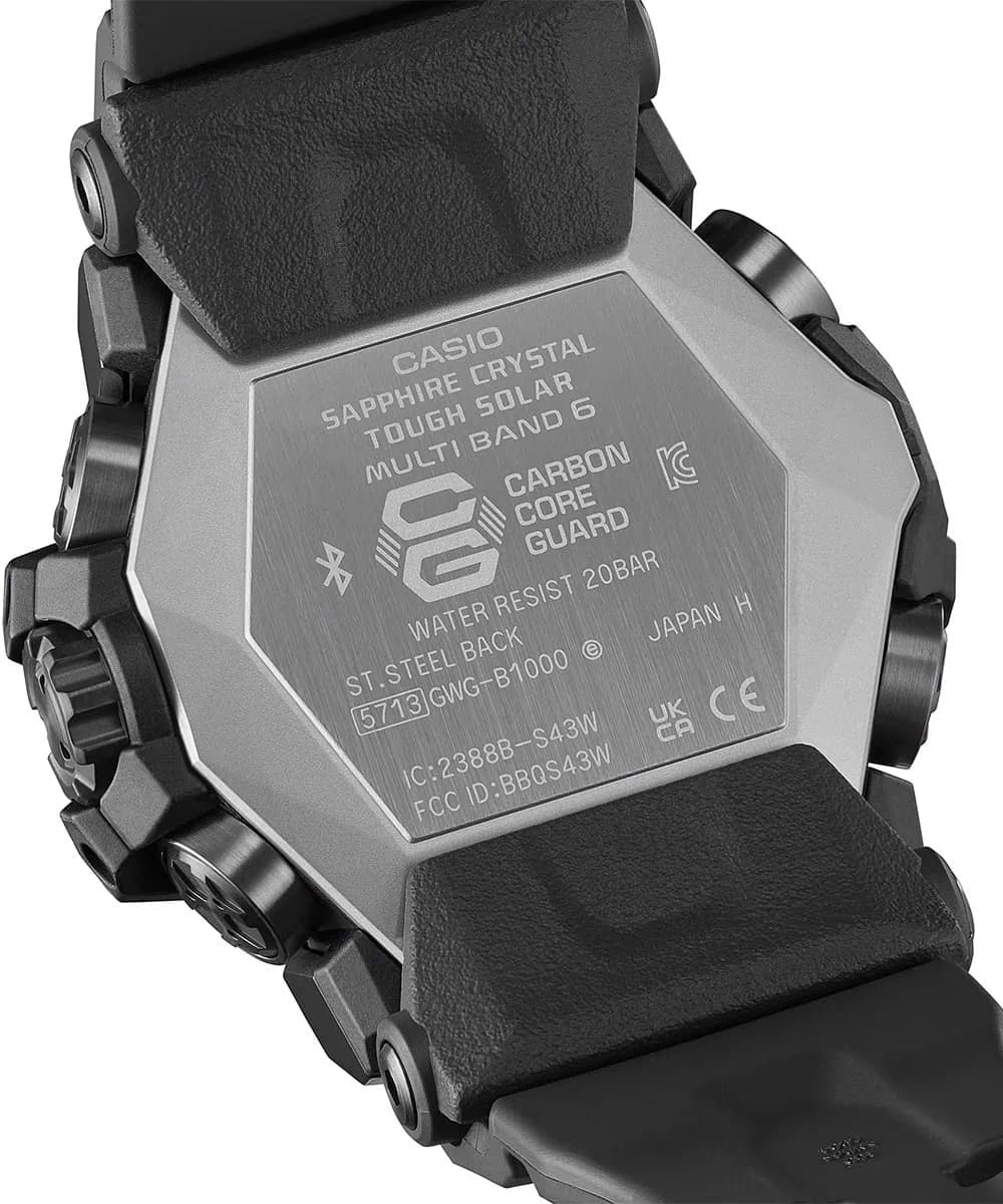 ساعت مچی مردانه کاسیو جی شاک اصل مدل GWG-B1000EC-1ADR — تصویر ۹