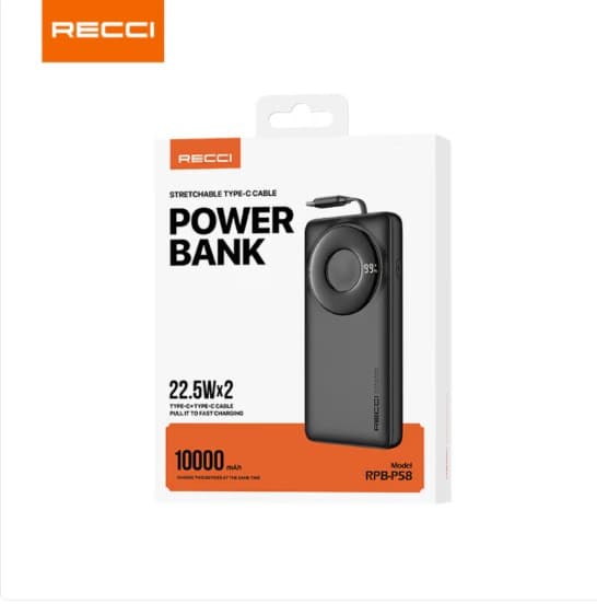 پاوربانک 10هزار رسی مدل RPB-P58 — تصویر ۳