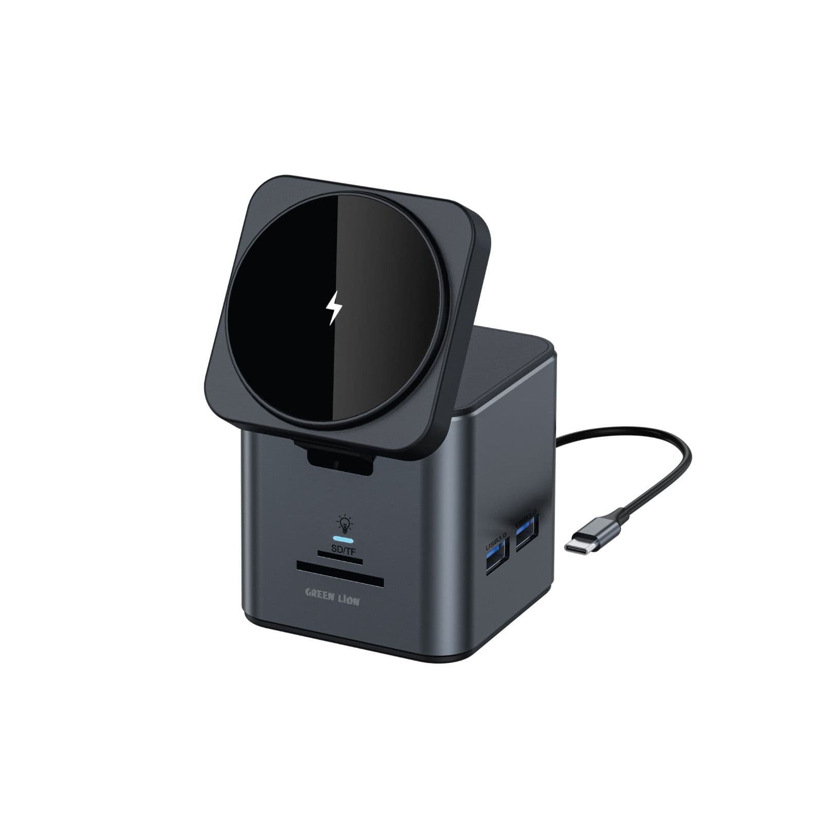 هاب ایستگاه شارژ 9 در 1 گرین Green 9 In 1 Hub Docking Station — تصویر ۹