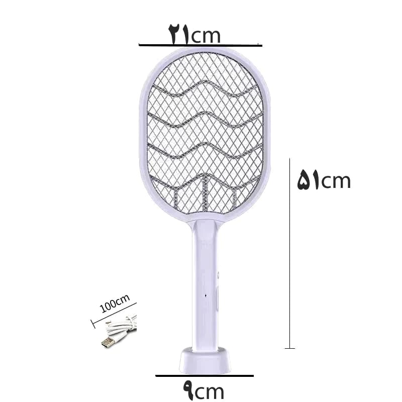 حشرهکش راکتی شارژی YT-M2038 پایهدار تاشو — تصویر ۶