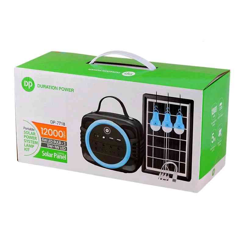 پکیج خورشیدی و سیستم روشنایی DP-7718 — تصویر ۱۲