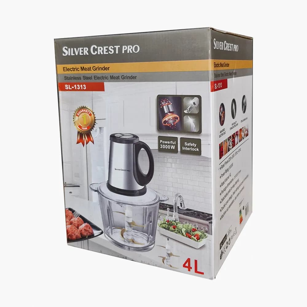 خردکن سیلور کرست ۴ لیتر SL-1313 -شش تیغه طلایی — تصویر ۷
