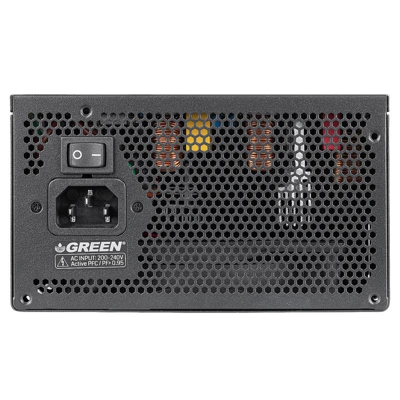 منبع تغذیه کامپیوتر 600W وات گرین مدل GP600A-GED V3.1 (ATX 3.1) — تصویر ۵