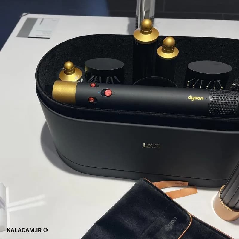 حالت دهنده موی دایسون مدل Dyson Airwap HS05 Long-Onyx Black/Gold — تصویر ۳