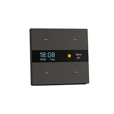 کلید 4 پل هوشمند پیانویی LCD لیبل دیجیتال — تصویر ۶