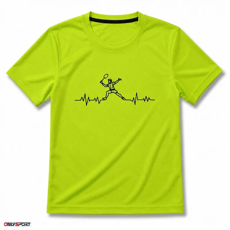 تیشرت ضربان قلب BADMINTON — تصویر ۴