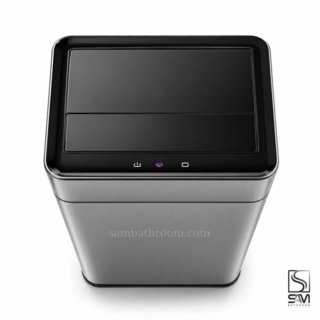 سطل هوشمند 15 لیتری درب پروانهای HTN Prime مدل HTD731 — تصویر ۷