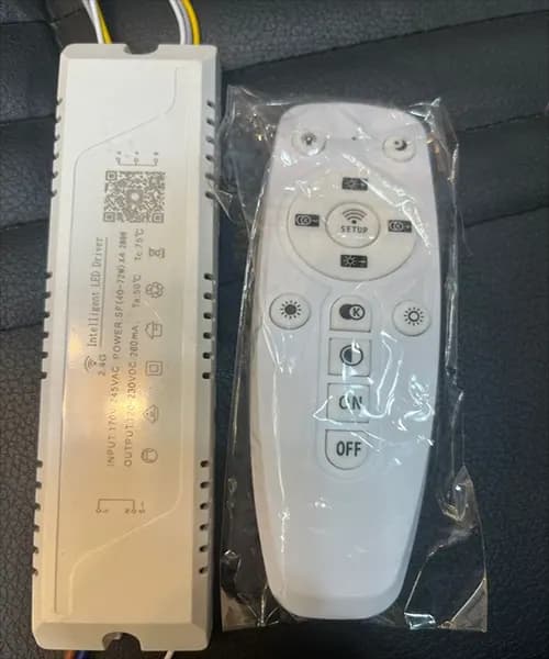 لوستر مدرن led مدل کلیپس دوطرفه 120وات — تصویر ۴