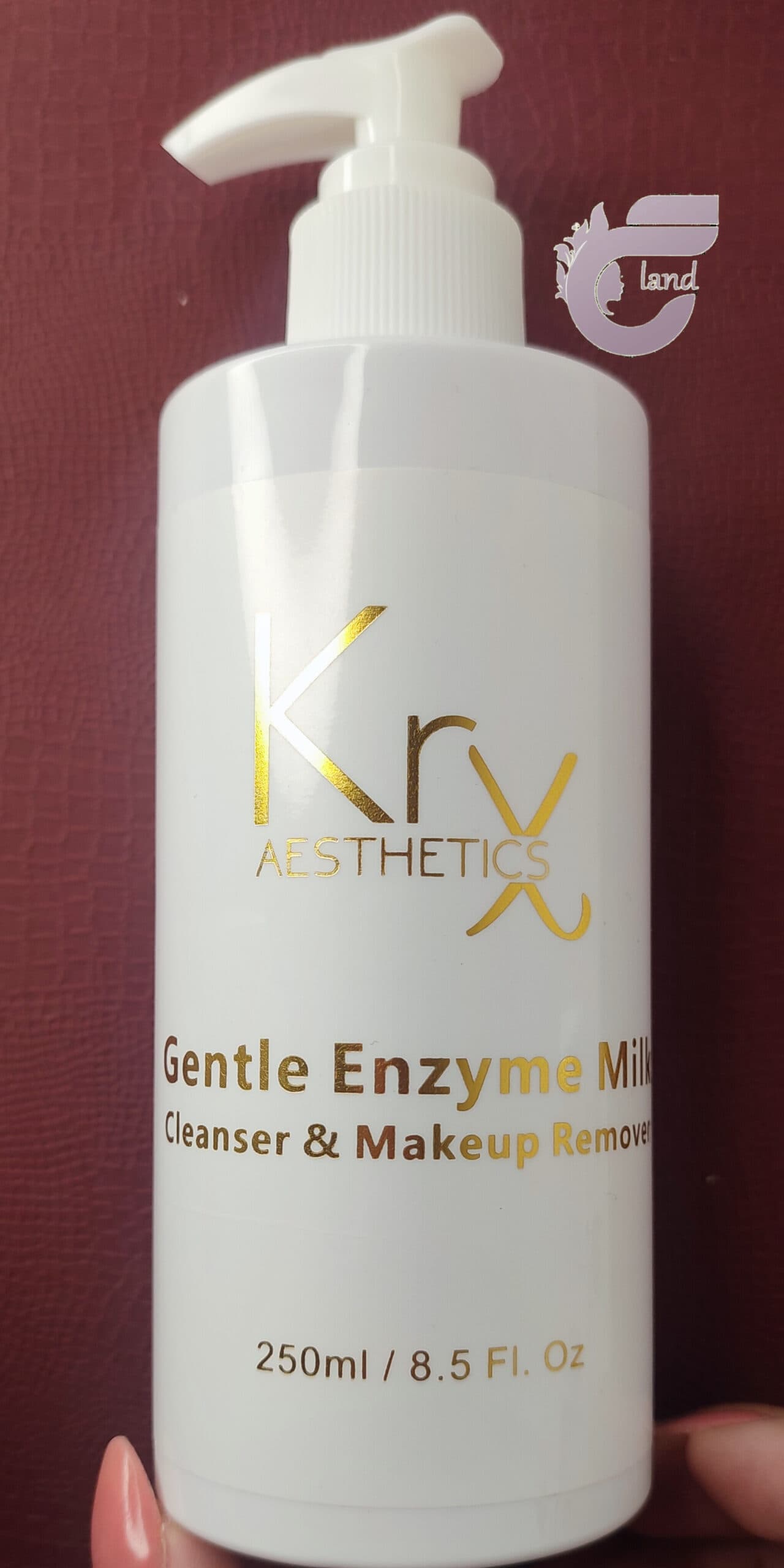 شیر آنزیم پاک کننده انواع پوست برندgentle enzyme milk Krx — تصویر ۳