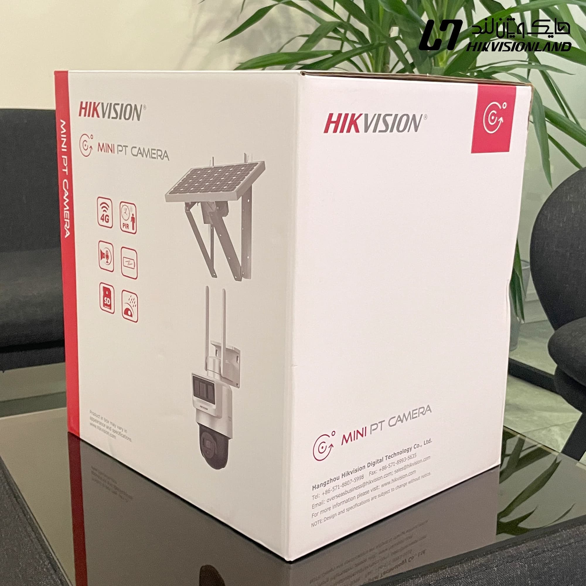 دوربین مداربسته سیمکارتخور و خورشیدی هایک ویژن مدل DS-2DE2C400IWG-K/4G/C05S10 — تصویر ۷