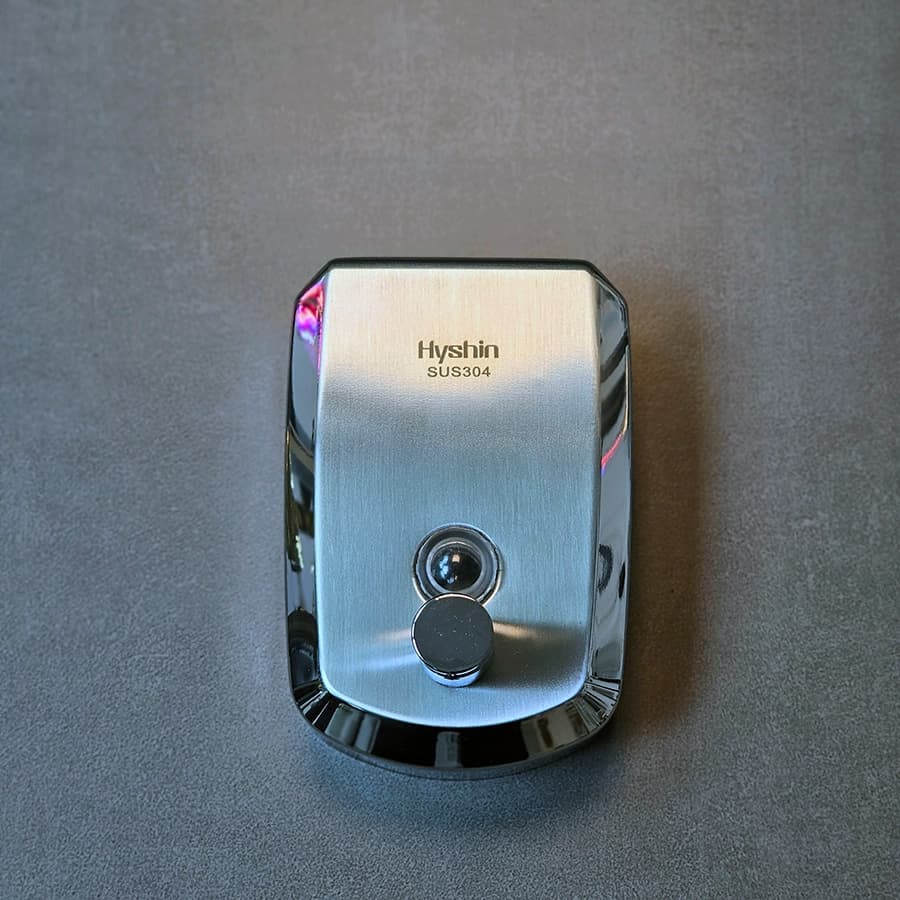 جامایع دستشویی دستی دیواری برند هایشن (استیل مات) — تصویر ۴
