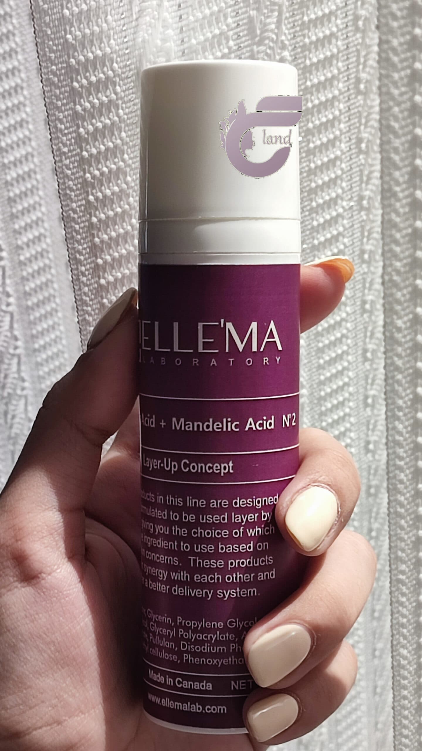 glycolic acid + mandelic acid N2 گلایکولیک اسید و مندلیک اسید الما ellema — تصویر ۳