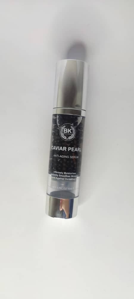 سرم خاویار ضدچروک بست کلین 50میل kaviar pearl serum best klin — تصویر ۳