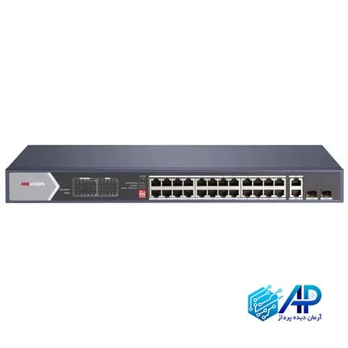 سوئیچ شبکه هایک ویژن مدل DS-3E0528HP-E — تصویر ۳