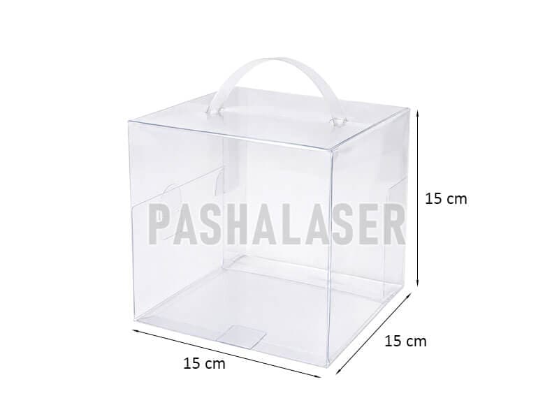 جعبه طلقی دسته دار (بسته ده عددی) کد 39342 — تصویر ۳