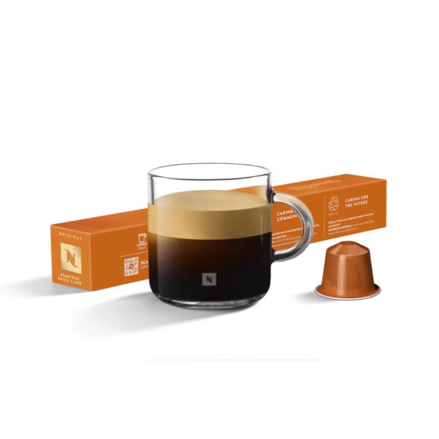 کپسول قهوه نسپرسو “کیک کدو تنبل” | Nespresso Pumpkin Spice Cake — تصویر ۳