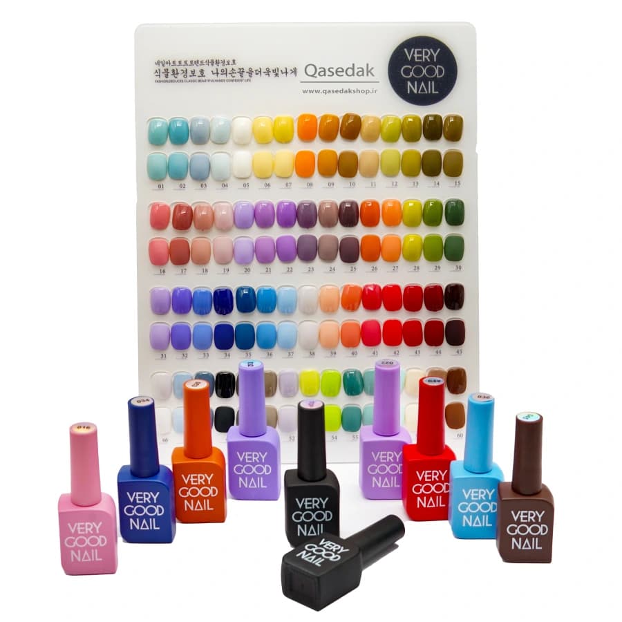 پک لاک ژل 60 عددی وری گود نیل VERY GOOD NAIL ناخن — تصویر ۸