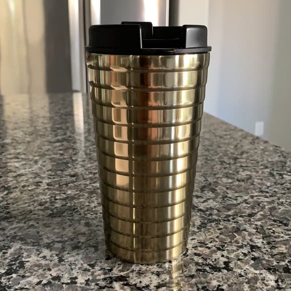 ماگ مسافرتی نسپرسو مدل تاچ «طلایی » | Nespresso Touch Travel Mug Gold — تصویر ۳