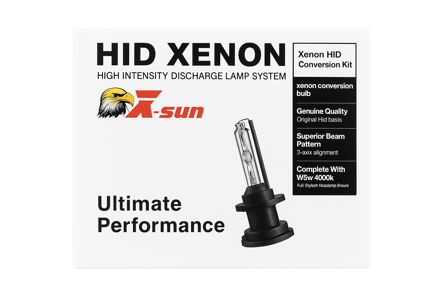 کیت زنون HID برند X-sun مدل H880 — تصویر ۴
