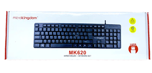 کیبورد سیمی MICROKINGDOM مدل MK620 — تصویر ۲