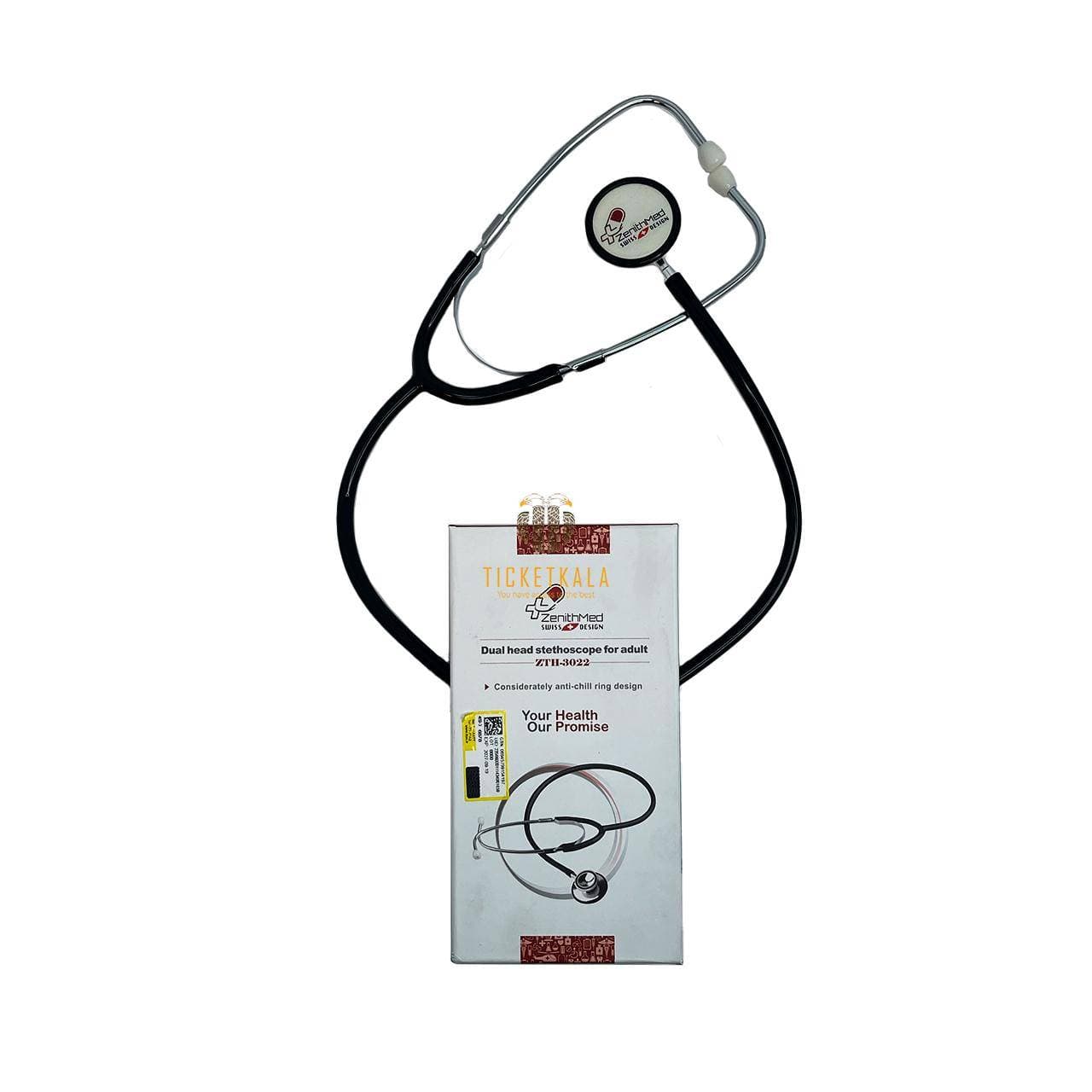 گوشی پزشکی کاردیولوژی دوپاویون زنیت مد ZTH-3022 — تصویر ۶