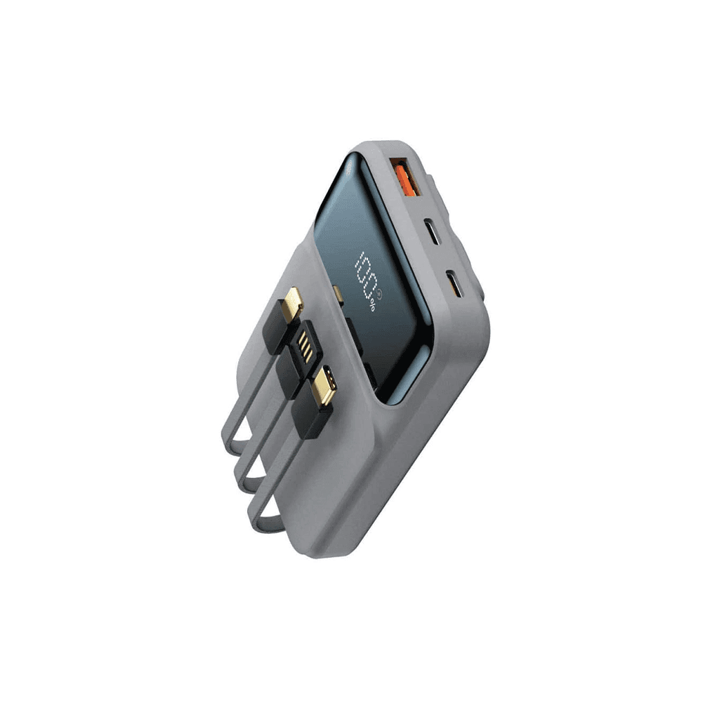 پاور بانک 3 در 1 گرین لاین مدل 3IN1 INTEGRATED با ظرفیت 10000 میلی آمپر ساعت — تصویر ۵