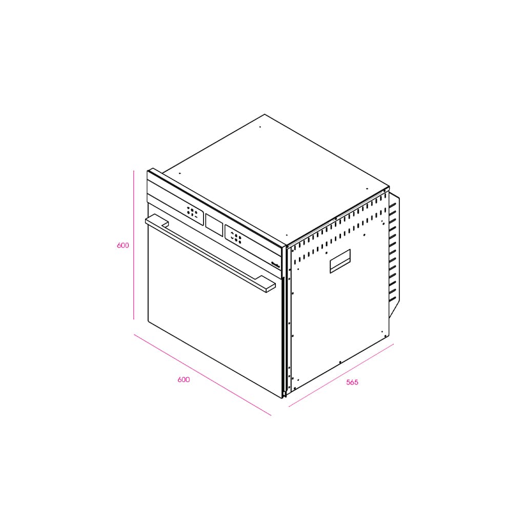 فر توکار برقی کن مدل کلر | KELLER IOT ، با تکنولوژی پخت پیشرفته و حرفه ای — تصویر ۲