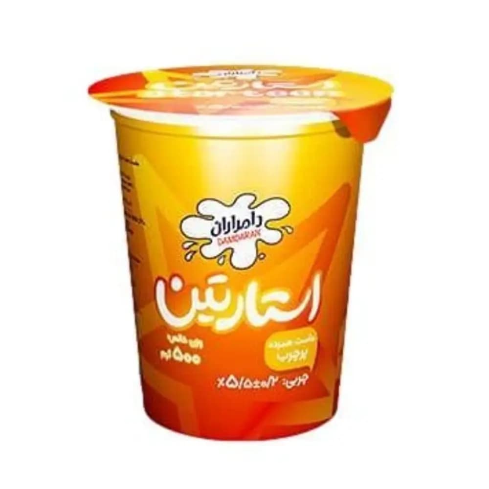 ماست همزده پرچرب استارتین دامداران 500 گرم — تصویر ۲