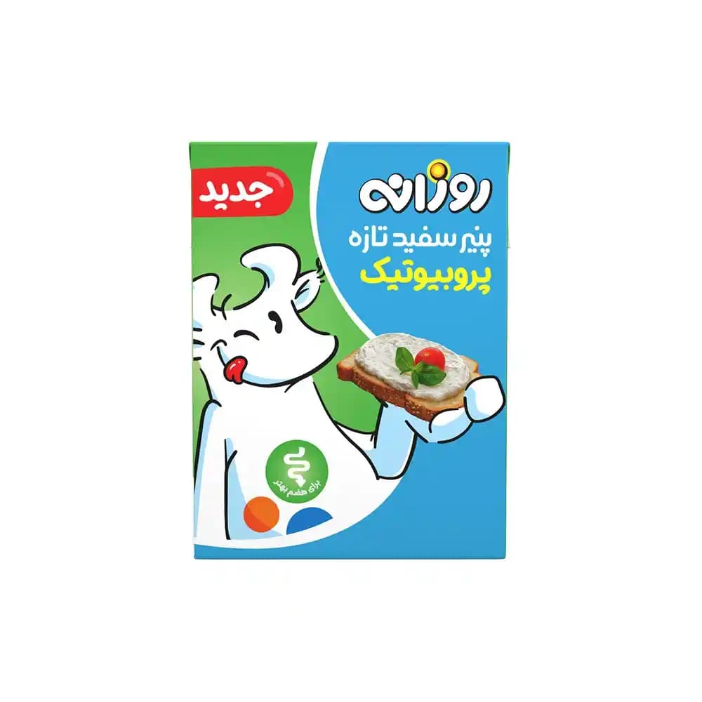 پنیر سفید تازه پروبیوتیک روزانه 210 گرمی — تصویر ۲