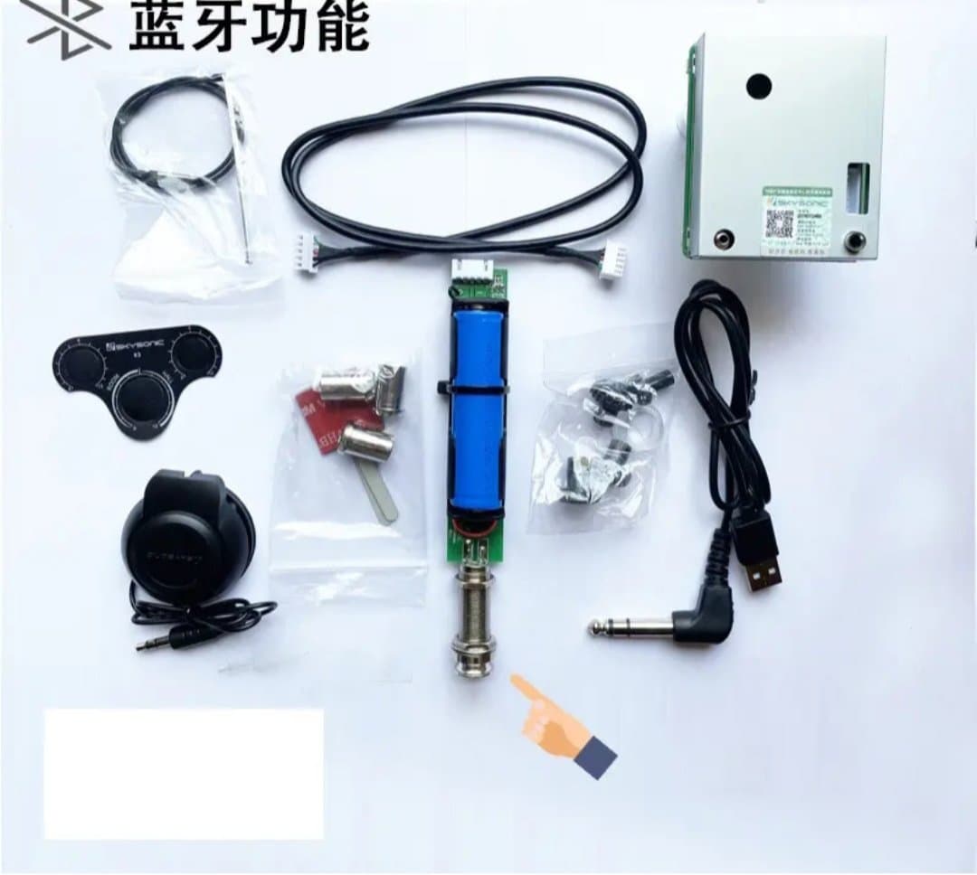 پیکاپ پری آمپ گیتار کلاسیک و آکوستیک Skysonic R3 — تصویر ۶