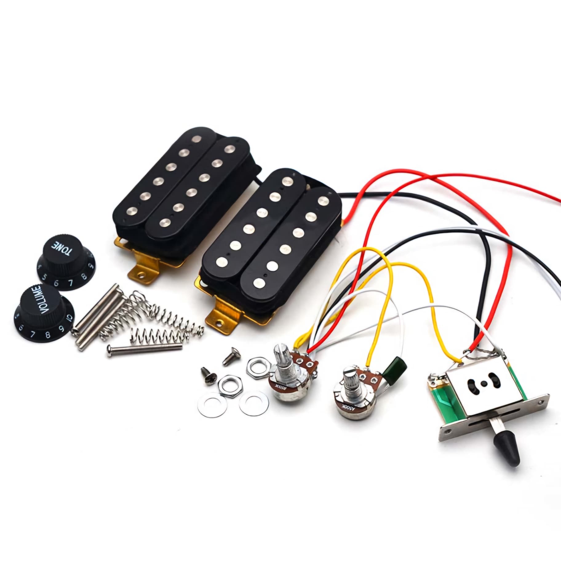 ست کامل پیکاپ هامباکر گیتار الکتریک Belcat Alnico 5