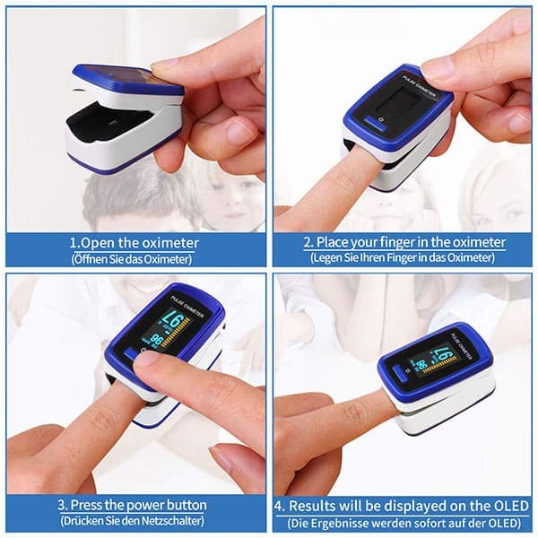 پالس اکسیمتر Mom Med AS-302 — تصویر ۴