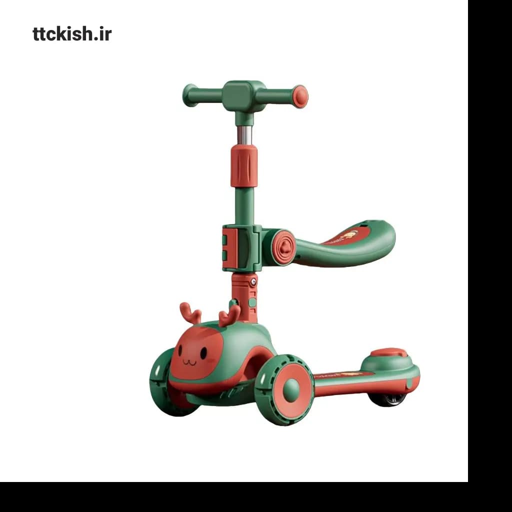 اسکوتر صندلی دار موزیکال چراغ دار مدل Tico — تصویر ۱۱
