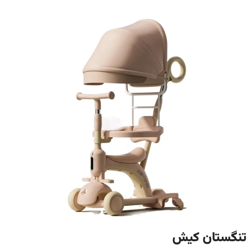اسکوتر چند کاره صندلی دار موزیکال(دسته هدایت والدین) مدل XBT9 — تصویر ۱۰
