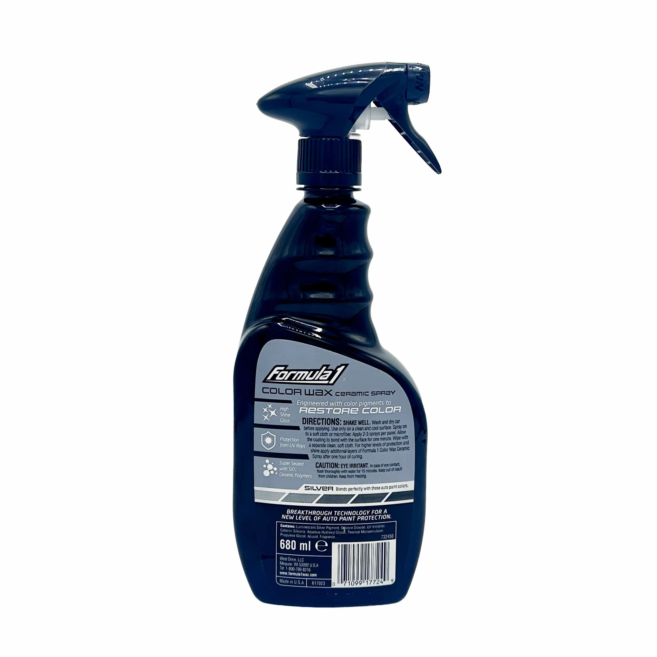 اسپری سرامیک واکس مخصوص رنگ مشکی فرمول وان مدل Formula1 Ceramic Wax Spray — تصویر ۵