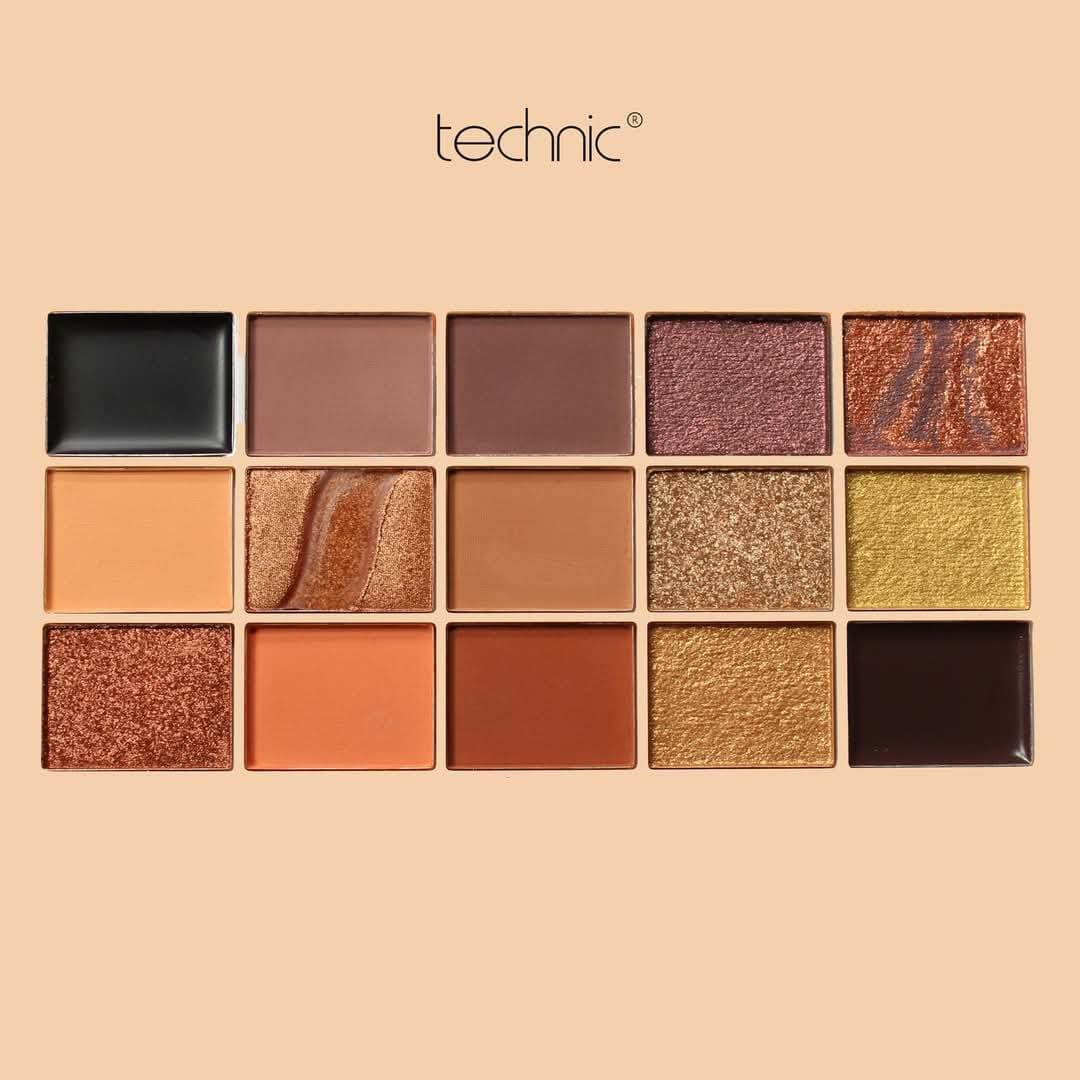 پالت سایه چشم تکنیک TECHNIC مدل ENAMOURD — تصویر ۴