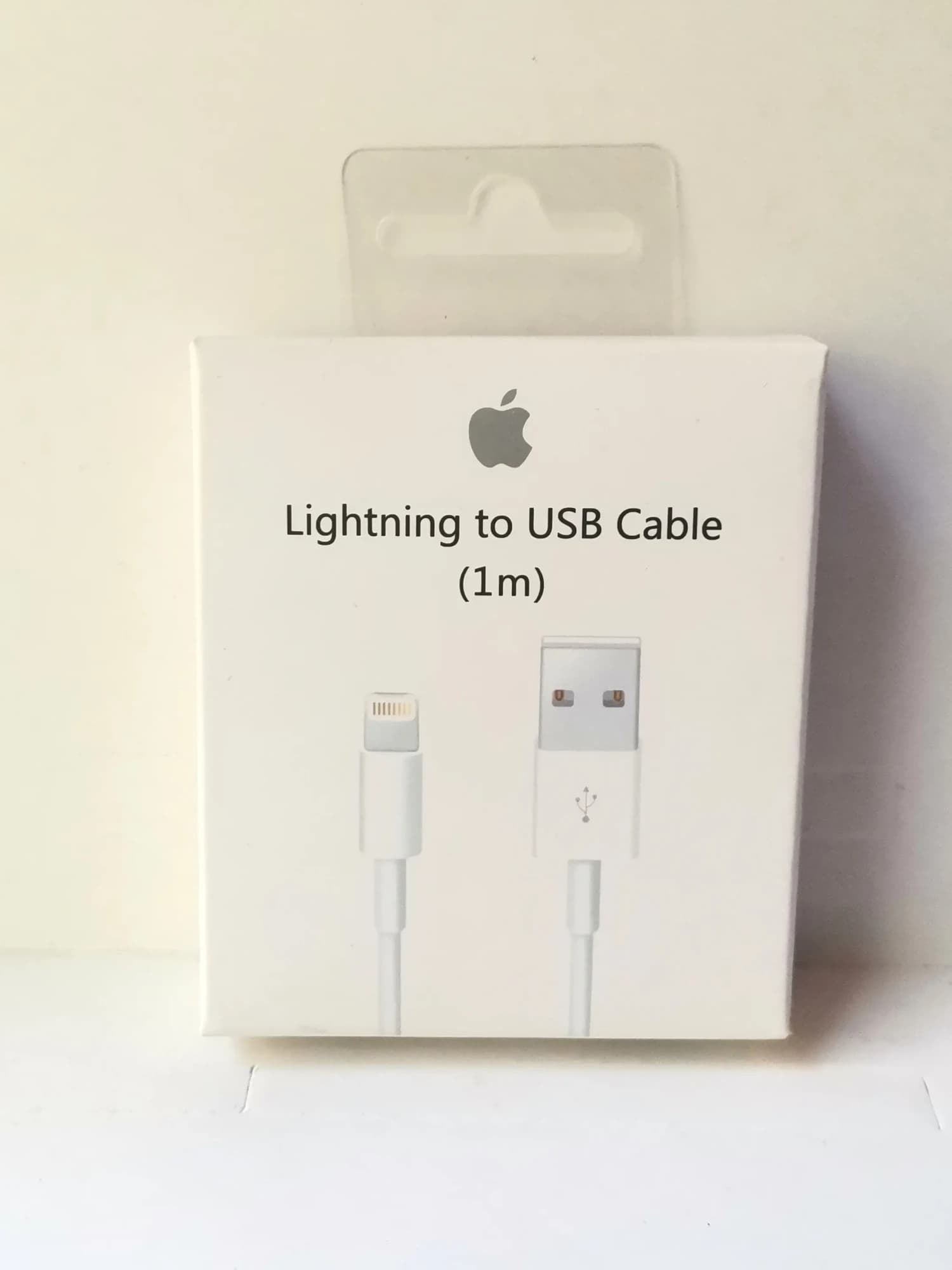 کابل لایتنینگ به USB اپل مدل A1480 MD818ZM/A طول 1 متر — تصویر ۲