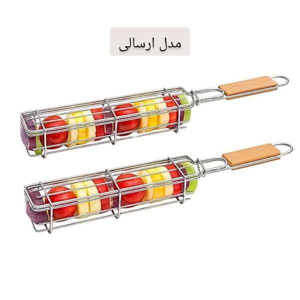 توری کباب گوجه و صیفی جات دسته دار Bar101 — تصویر ۱۰