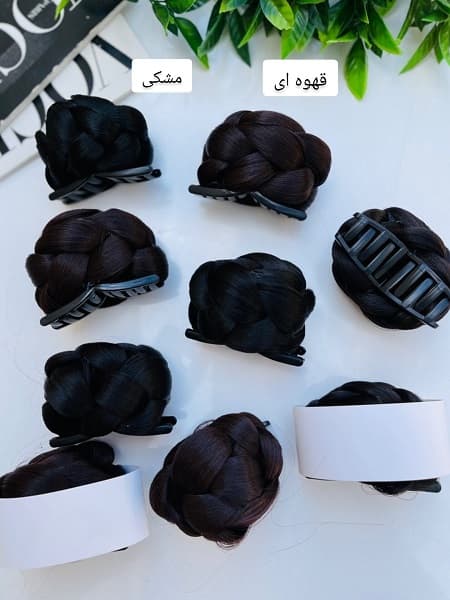 کلیپس شینیون مویی زنانه Zsh467 — تصویر ۱۰
