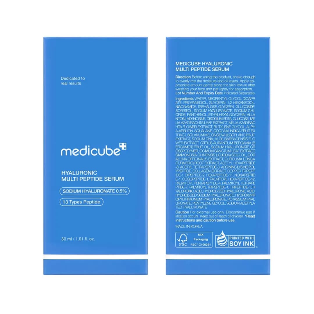 سرم آبرسان و جوانساز هیالورونیک اسید و مولتی پپتاید مدیکیوب Medicube مدل Hyaluronic Multi Peptide — تصویر ۶