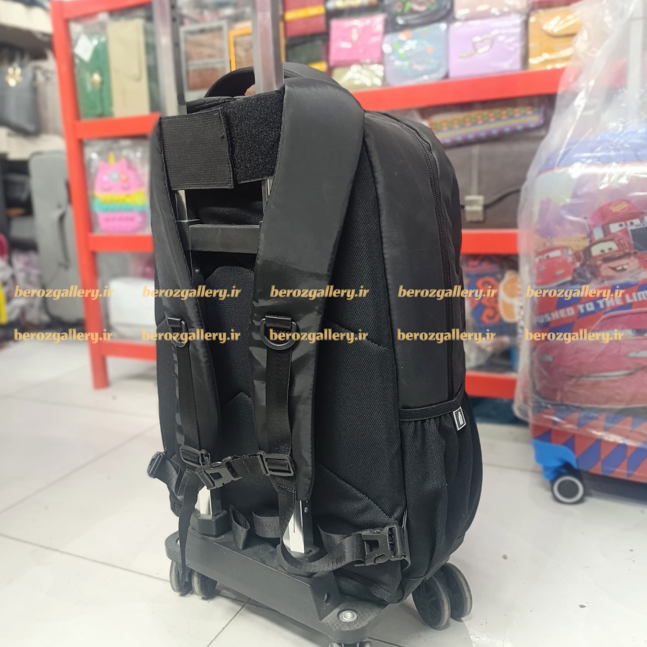 کوله پشتی حرفه ای با ترولی جدا شونده — تصویر ۸