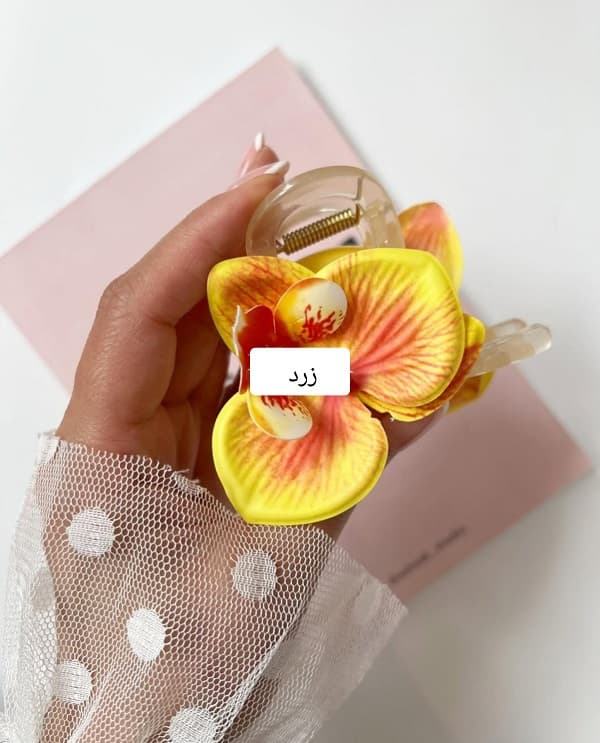 کلیپس گل ارکیدهOss204 — تصویر ۸
