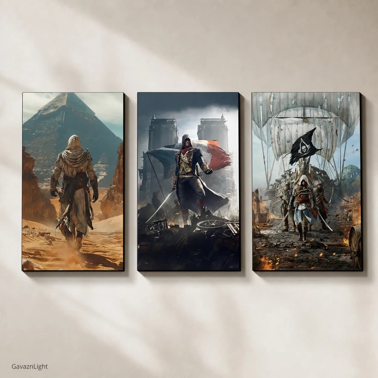 مجموعه تابلو Assassin’s Creed’s — تصویر ۲