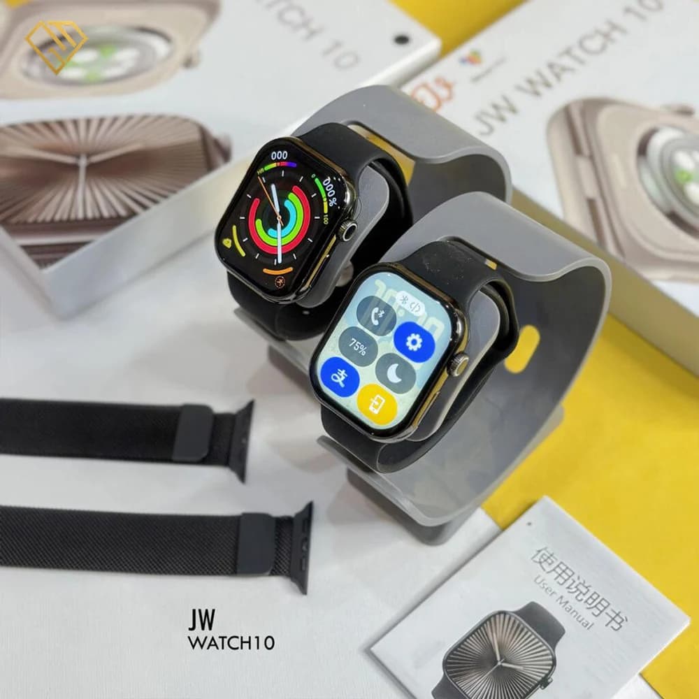 ساعت هوشمند JW Watch 10 – نمایشگر AMOLED با تم سه بعدی، هوش مصنوعی Chat GPT و بدنه تیتانیومی — تصویر ۱۲