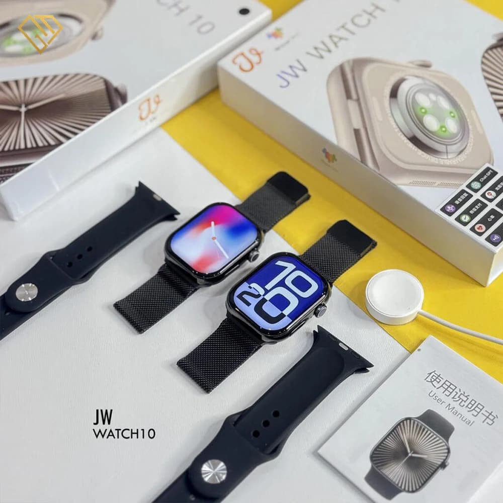 ساعت هوشمند JW Watch 10 – نمایشگر AMOLED با تم سه بعدی، هوش مصنوعی Chat GPT و بدنه تیتانیومی — تصویر ۷