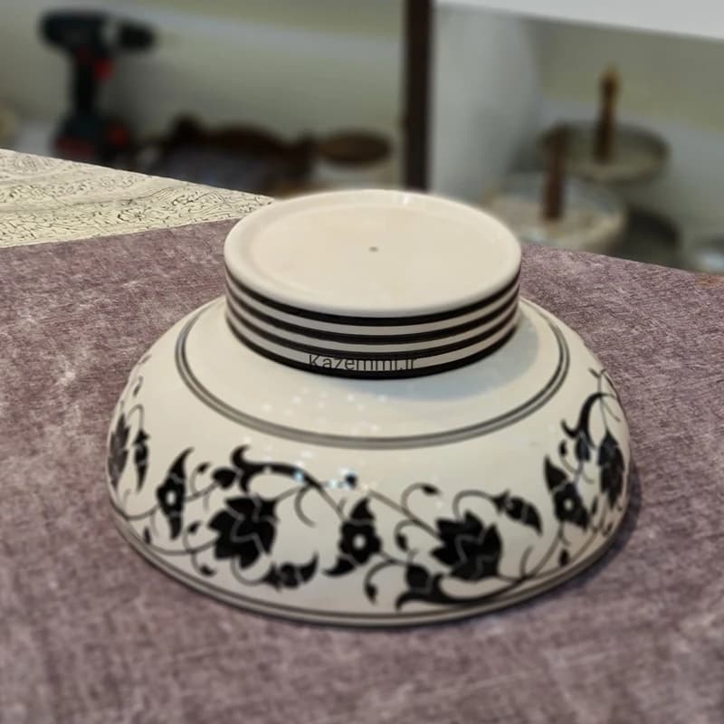 کاسه شکلات خوری پایه دار سرامیکی — تصویر ۱۲