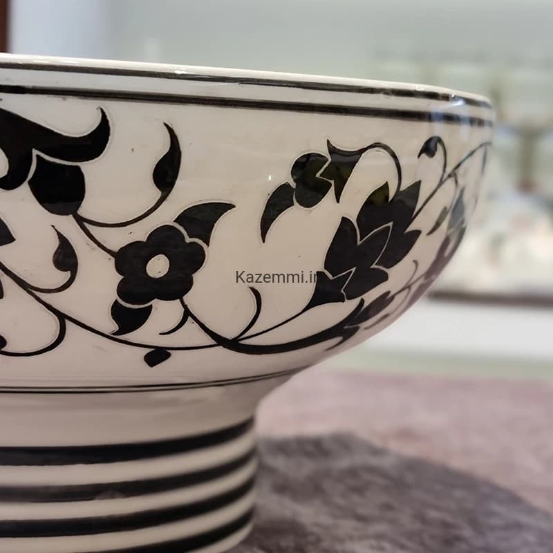 کاسه شکلات خوری پایه دار سرامیکی — تصویر ۸