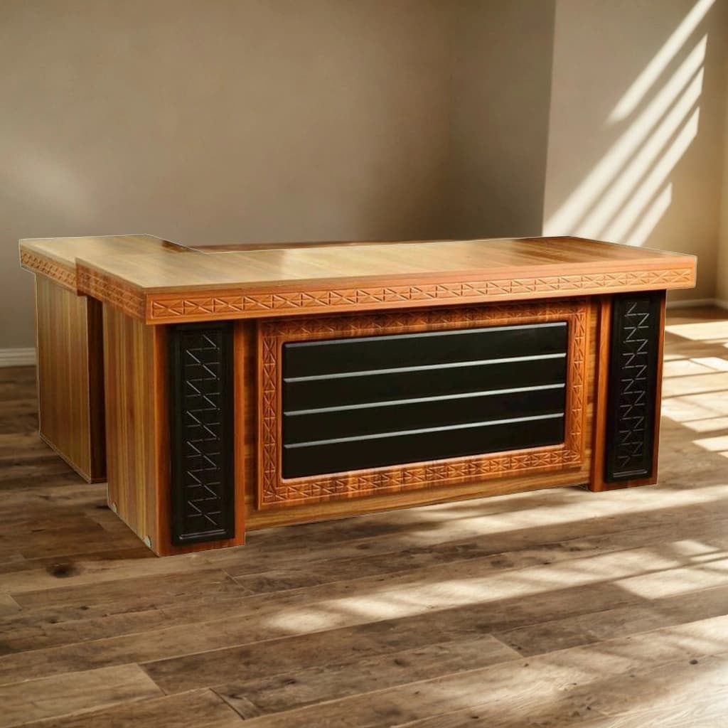 میز مدیریت نیمه وکیوم pm111 ابعاد 160*70 بهمراه ال — تصویر ۵