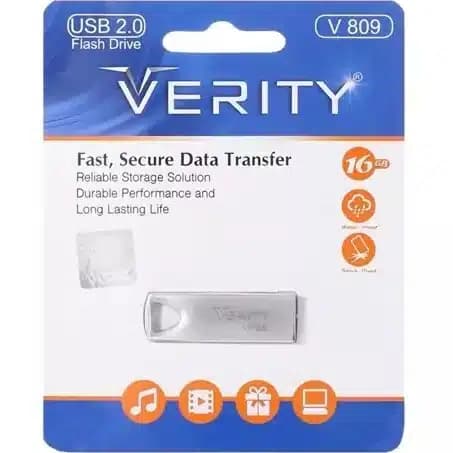 فلش مموری وریتی مدل V809 ظرفیت 16 گیگابایت USB 2.0 — تصویر ۳