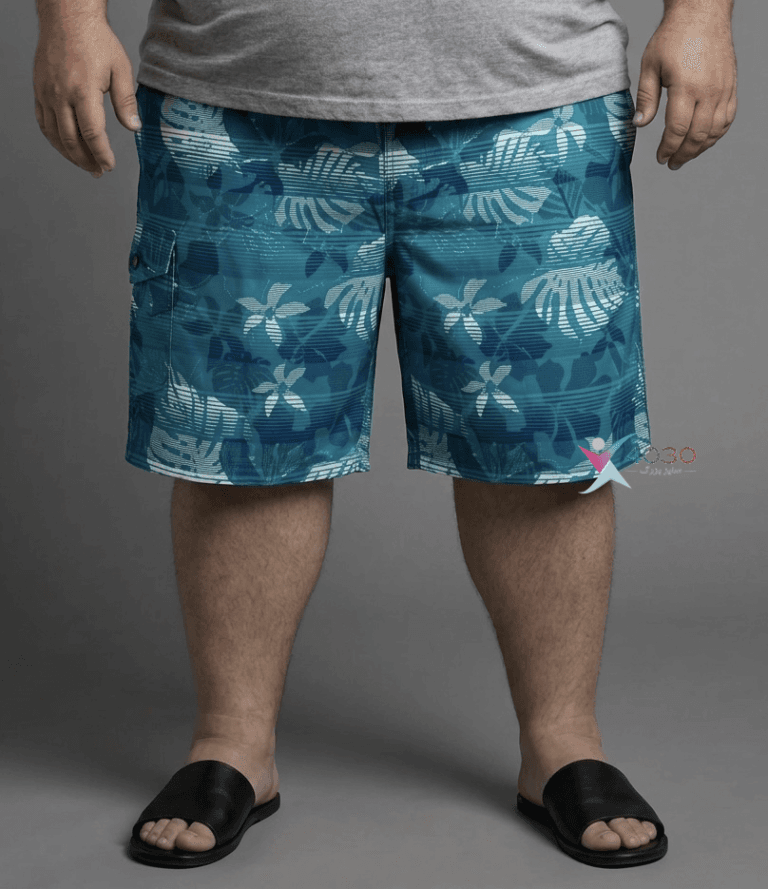 شلوارک HAWAII اورجینال سایز بزرگ مردانه ( 3856 )